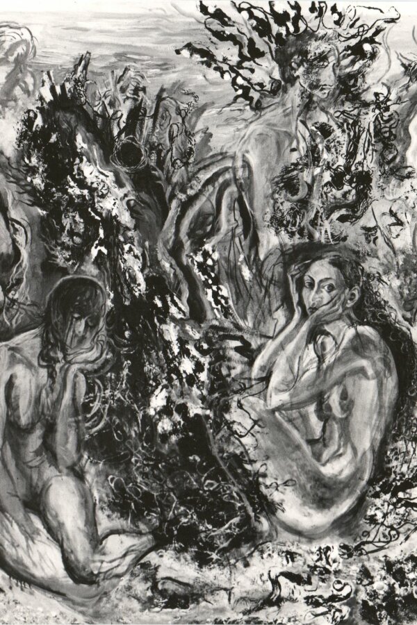 Jaromíra Knoblochová Figurální kompozice 	Autor fotografie: Josef Tichý, A. Fiap